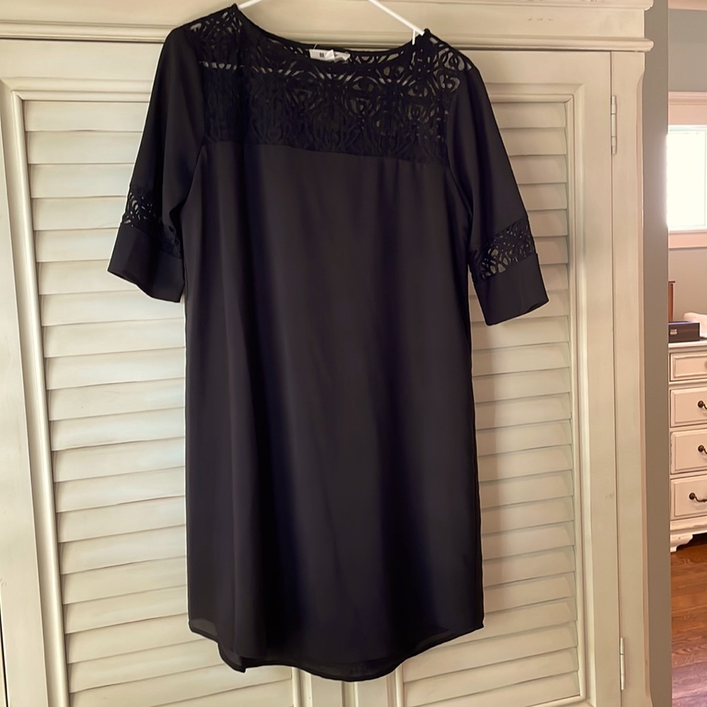 Bb Dakota Black Lace Dress